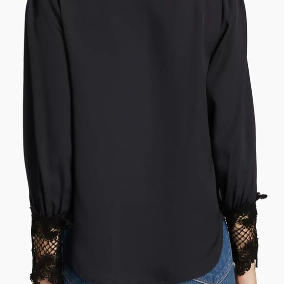 L'AGENCE  Ava Lace Cuff Blouse - NWT - Picture 5 of 9